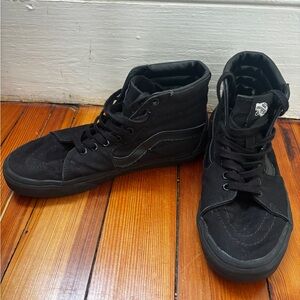 Vans Black High-Top Sneakers
